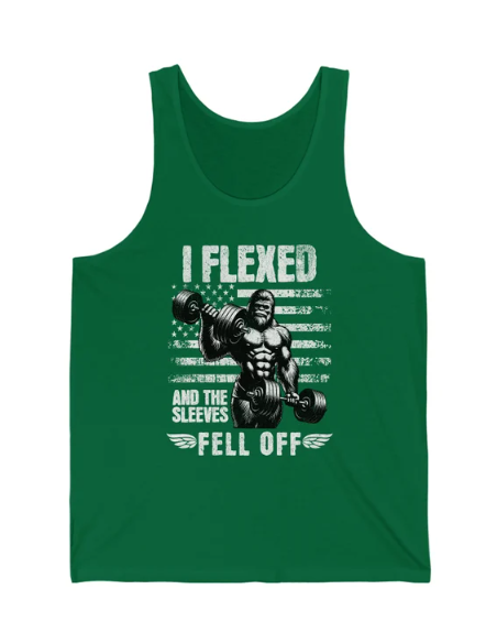 Bigfoot Sasquatch Tank top, gym workout shirt, womens funny Tank top