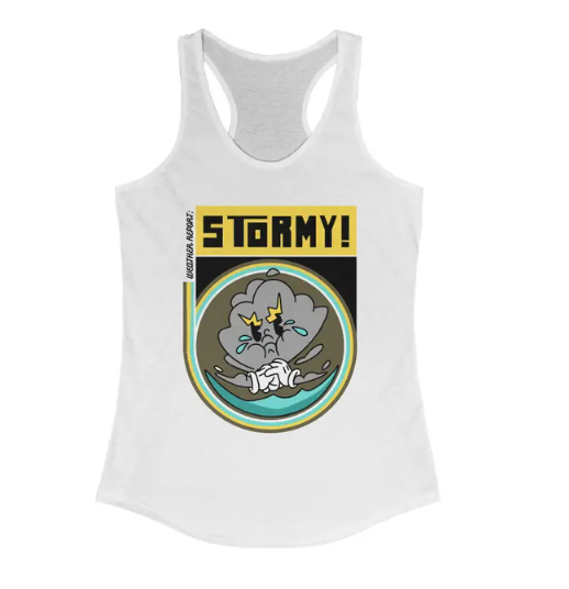 STORMY Women's Racerback Tank