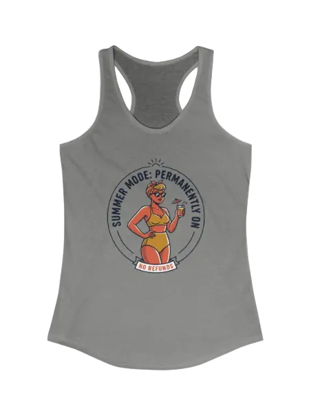Summer Mode l Women's Ideal Racerback Tank