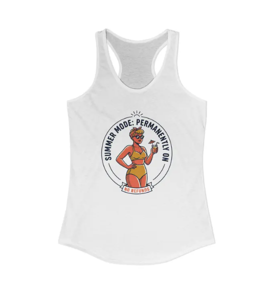 Summer Mode l Women's Ideal Racerback Tank