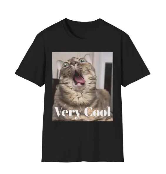 Very Cool Cat Meme T-Shirt