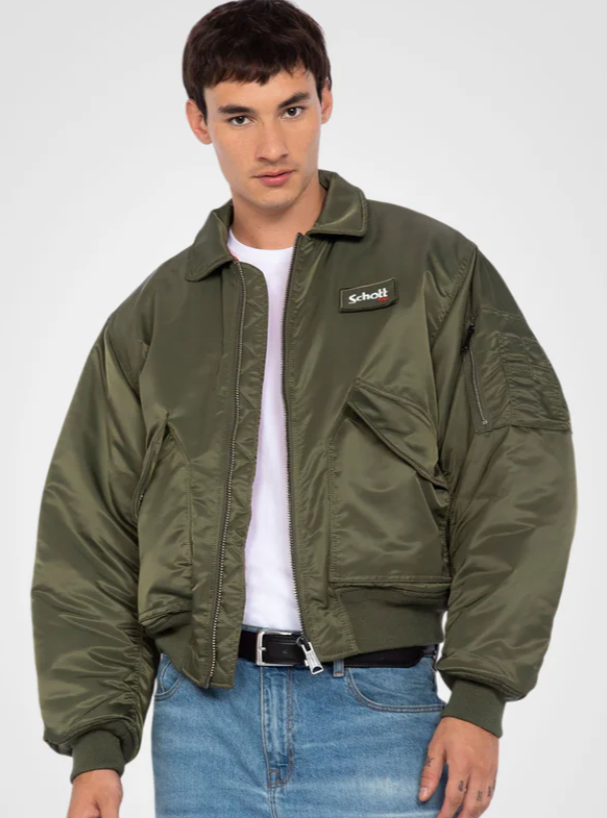 Classic Fit Bomber Jacket