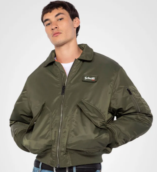 Classic Fit Bomber Jacket